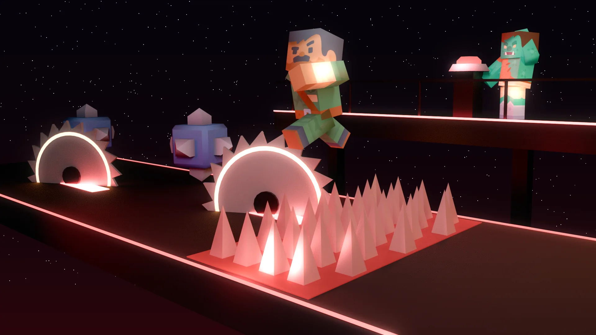Deathrun in game