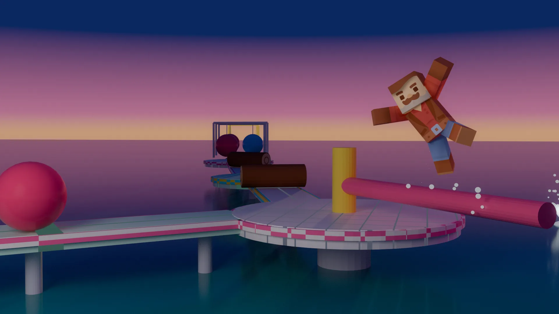 Wipeout in game