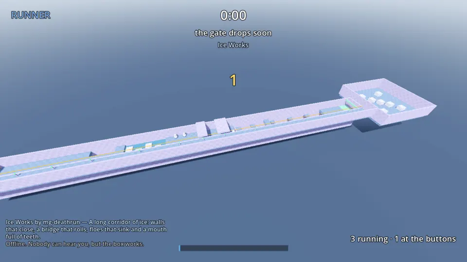 Ice Works in Deathrun