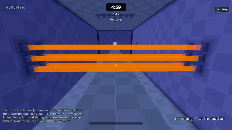 Sections in Deathrun
