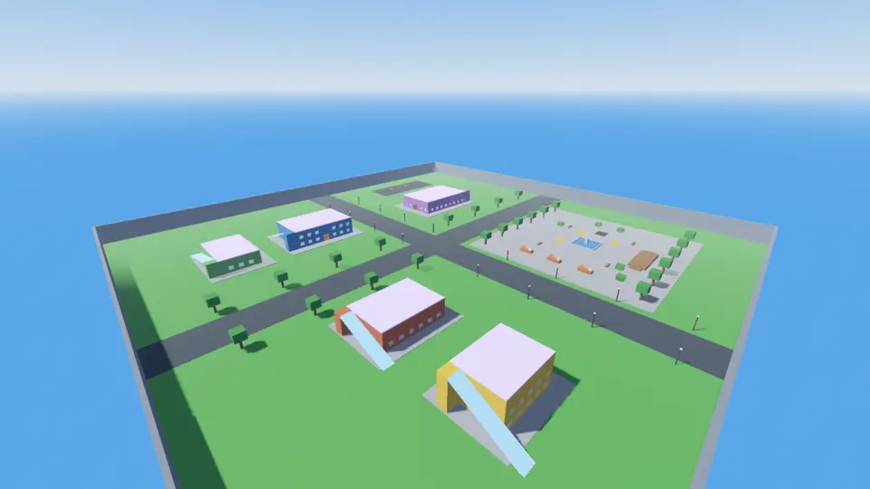 Town in Playground