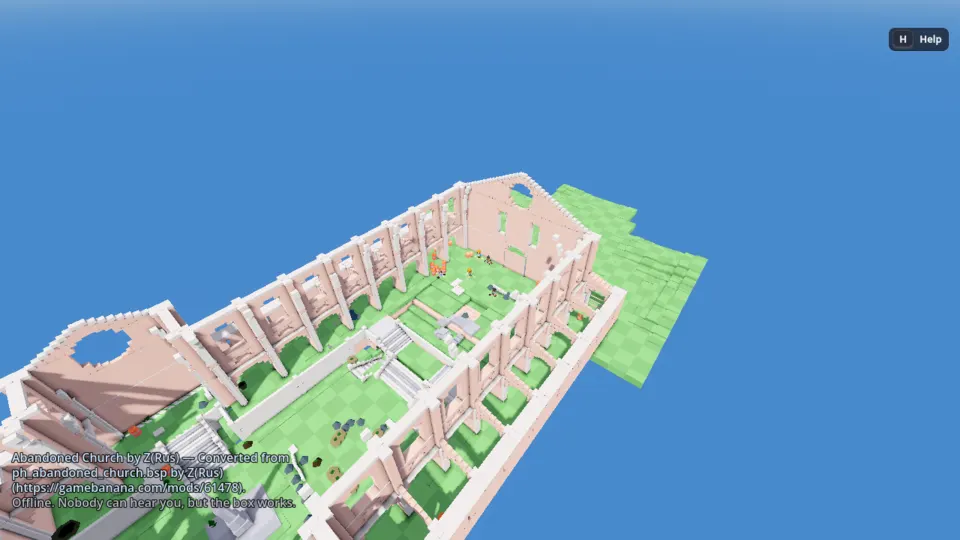 Abandoned Church in Prop Hunt