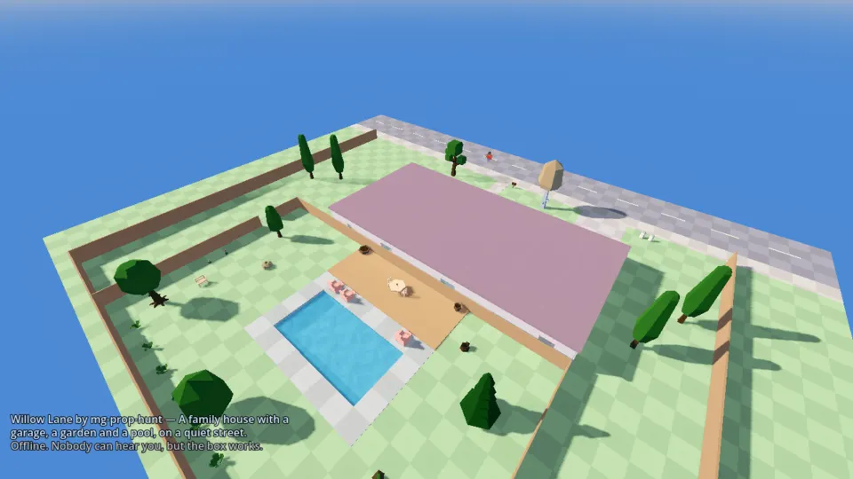 Willow Lane in Prop Hunt
