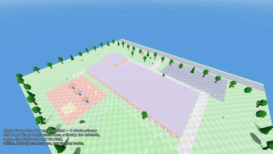 Maple Grove School in Prop Hunt