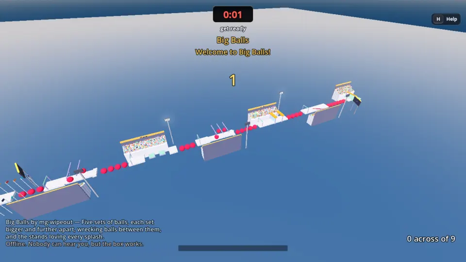 Big Balls in Wipeout