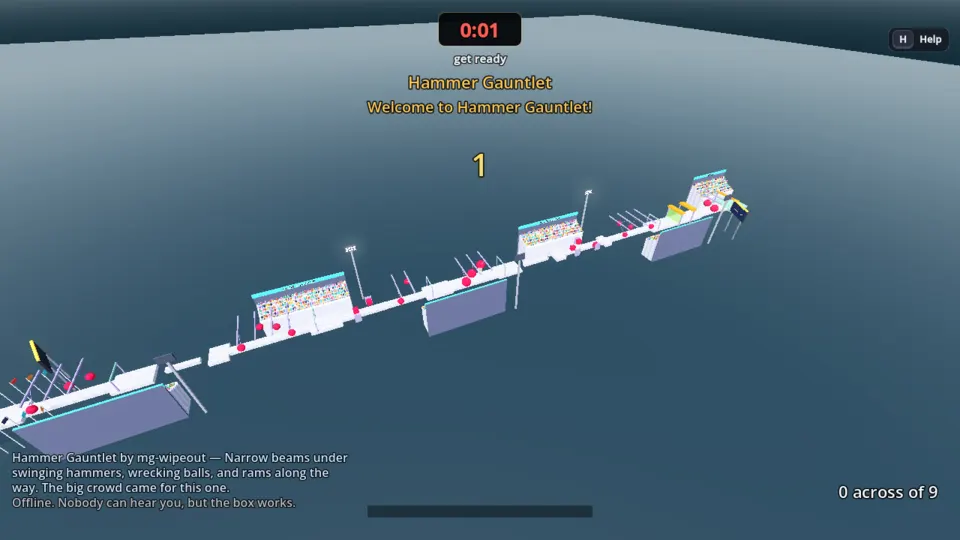 Hammer Gauntlet in Wipeout