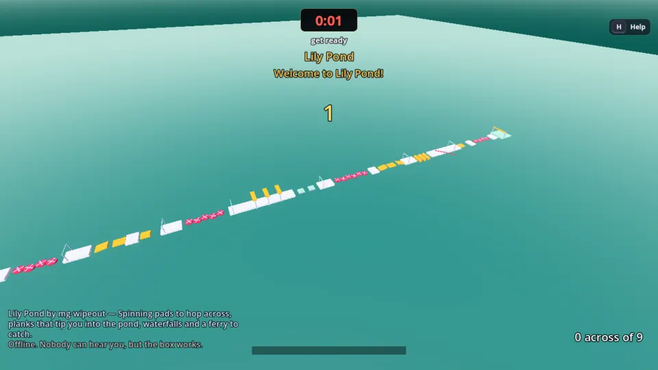 Lily Pond in Wipeout