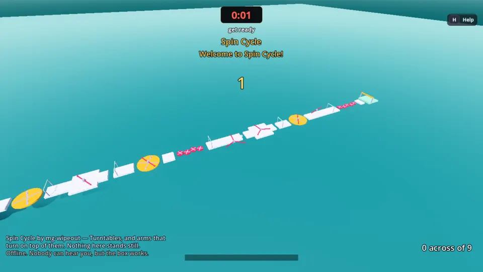 Spin Cycle in Wipeout