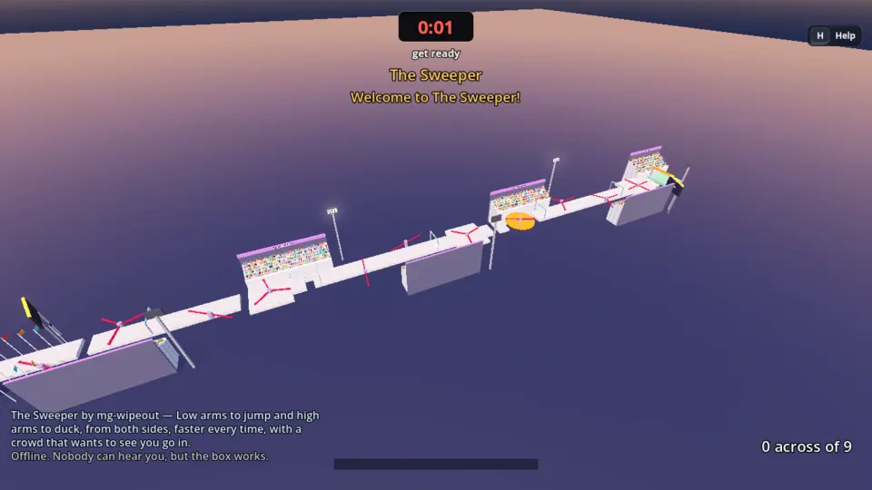 The Sweeper in Wipeout