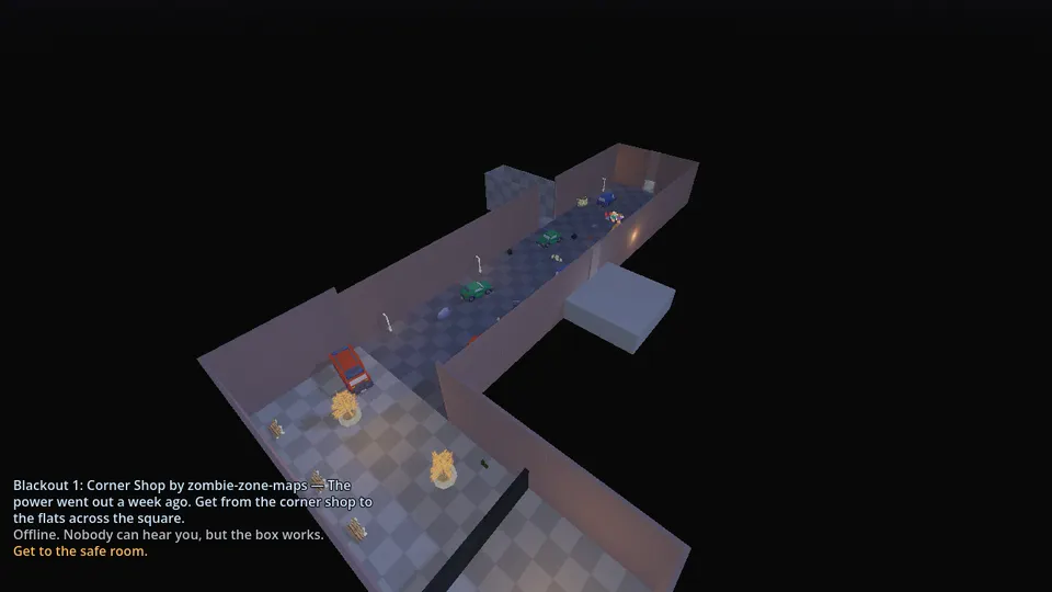 Blackout 1: Corner Shop in Zombie Zone