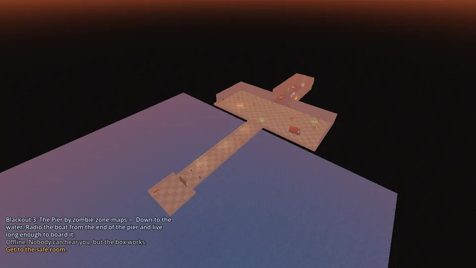 Blackout 3: The Pier in Zombie Zone