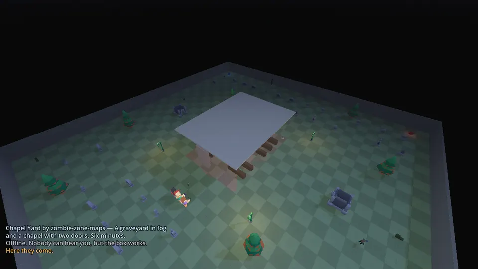 Chapel Yard in Zombie Zone